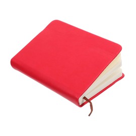 Operitacx Notizbuch Notizblock schreibheft - Notizheft PU-Cover-Notizbücher Notizblöcke kleines Tagebuch Stundenplanplaner für die Schule Notizbücher im Taschenformat Papier rot