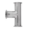 1 PCS Standard Stainless Steel Clamp Tee 3 Way Φ38*1.5