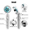 Magik Water Saving Flow 360 Spinning High Pressure Nozzle Shower