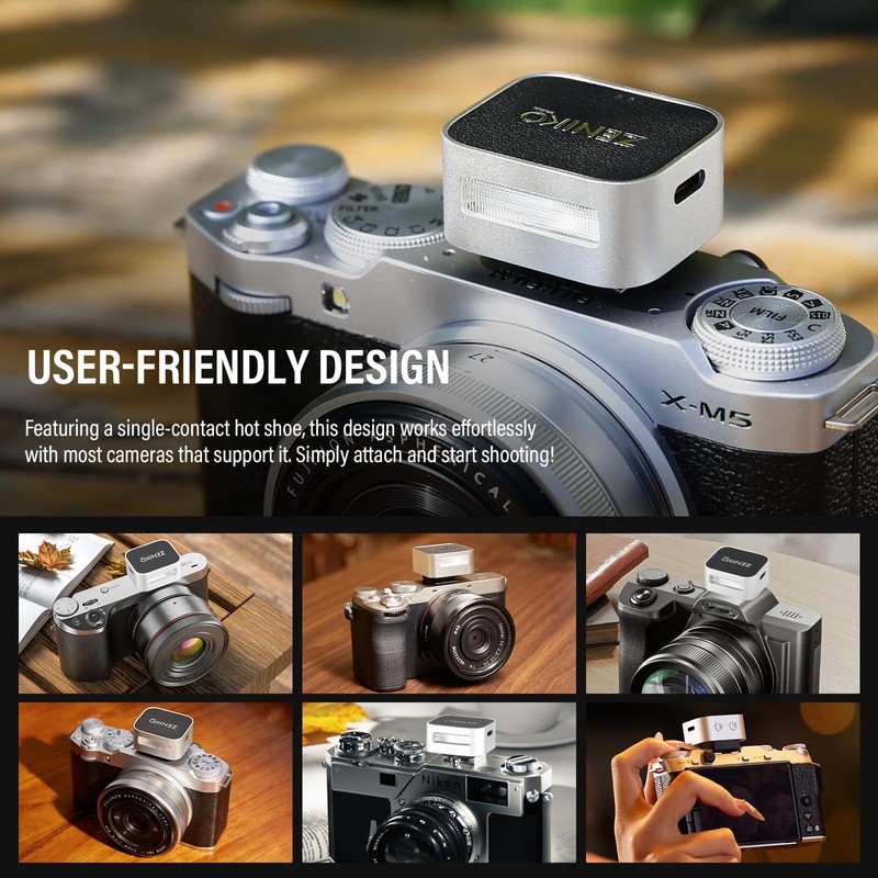 ZENIKO ZF04 Mini Camera Flash CCT 6500 K ± 200