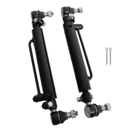 munirater D128454 D84800 2pcs Power Steering Cylinder Replacement for Case Backhoe Loader 480C 480D 580C 580D 580SE 584D 585E