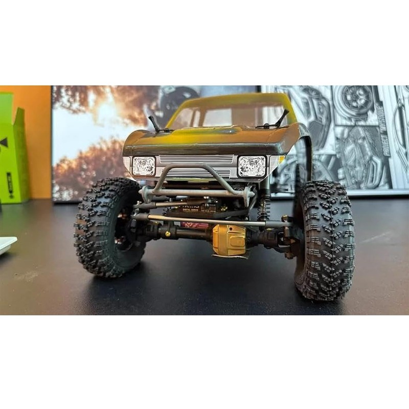 Ultra Hard Titanium Alloy 1/10 RC Crawler Bumper Front Bumper