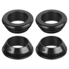 sourcing map 20Pcs Rubber Grommets 22mm Mount Dia, for 18mm