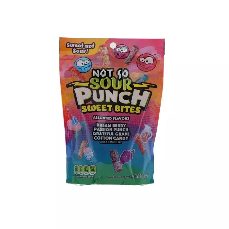 Sour Punch Bite Pouch Sweet Bites Assorted - 9 oz