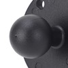 Mounts Circular 1" Ball 1" Aluminum Alloy Ball Mount with