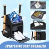 HAMBOLY Youth Baseball Bag, Softball Bag for Girls & Boys,