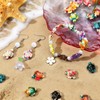70 Pcs Sea Turtle Beads Ocean Animal Tortoise Assortments