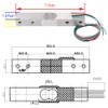 ShangHJ 20kg Digital Load Cell Weighing Sensor + HX711 AD