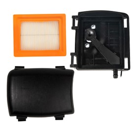 DemJamr 14 743 03-S Air Filter Cover Base Cleaner Kit for Kohler XT650 XT675 Engines Husqvarna Toro 22" Recycler Lawn Mower, Replaces 14 096 133-S Cover 14 094 32-S Base 14 083 15-S Air Filter