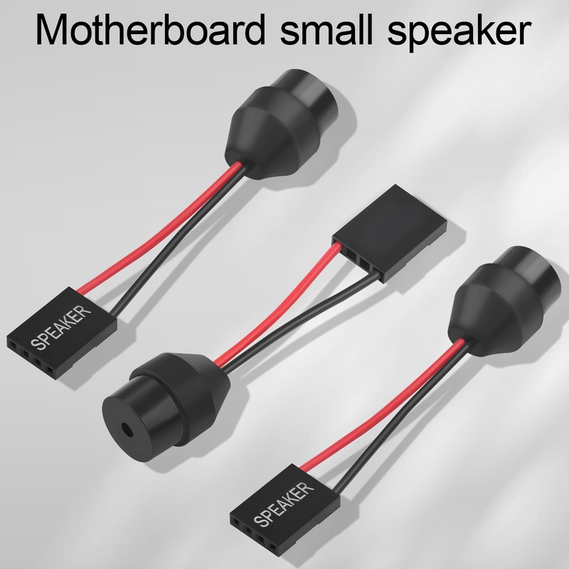 ELFJMZP PC Motherboard Internal Speaker, Desktop Computer Case Buzzer for