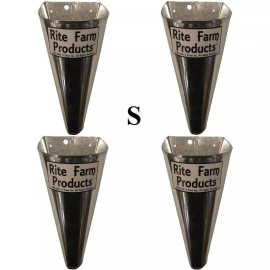 Rite Farm Products 4 PACK-SMALL- RESTRAINING KILLING KILL PROCESSING CONES FOR POULTRY CHICKEN FOWL