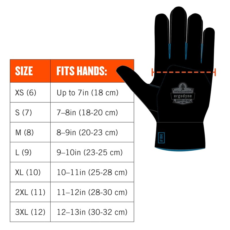 Ergodyne ProFlex 7501 Coated Waterproof Winter Work Gloves