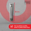 nippes Solingen Nagelknipser | Mit praktischem Nagelfang | Länge 8