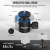 NEEWER Camera Slider Dolly with Ball Head & Phone Clamp,4