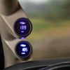 GlowShift 10 Color Digital Volt Voltmeter Gauge - Reads Battery