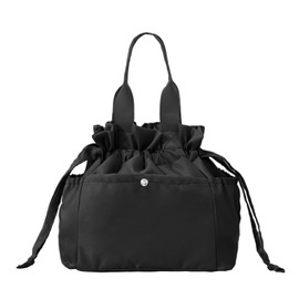 Lunch Bag Women Drawstring Insulated Carry Bag Bento Boxes Large RCA Closure Insulated Bag Lunch Bag Lunch Bag Lunch Bag Lunch Bag for Work Picnic (Black)