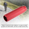 X AUTOHAUX Pair Rear Foot Pegs Footrests Red for Bicycle