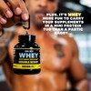 ONMYWHEY - Juego combinado de botellas y proteínas en polvo,