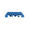 Orno Blue DIN Rail Connector Terminal 8 Pin
