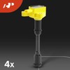 A-Premium (Yellow) Set of 8 Ignition Coil Pack and Iridium