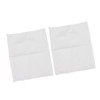 2PCS Filter Sleeve 6in White Elastic Polyester Prefilter Cover for