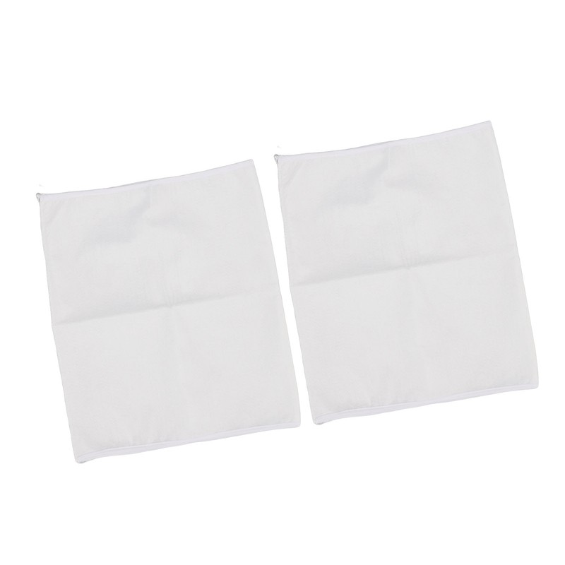 2PCS Filter Sleeve 6in White Elastic Polyester Prefilter Cover for