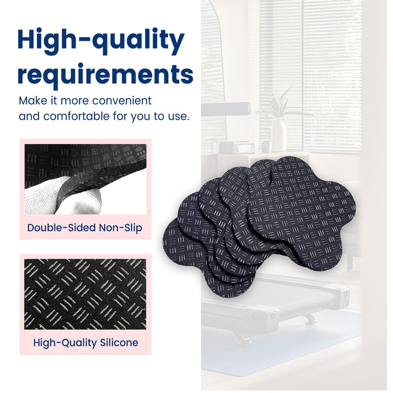Non-Slip Walking Pad Mat, Treadmill Mat Pad for Carpet Hardwood