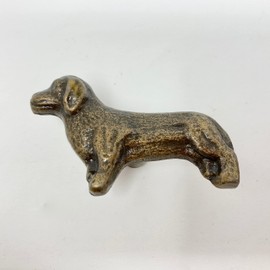 Vintage Antique Iron Bronze Handmade Metal Animal Cupboard Door Knobs, Drawer Pulls Cabinet Door Handles (14. Dachshund Dog)