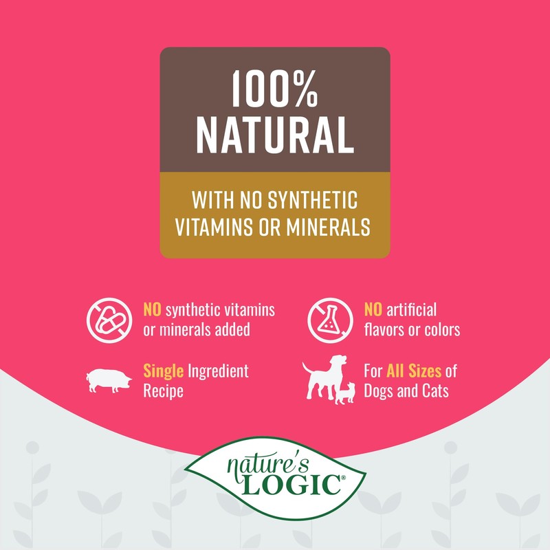 Nature's Logic Dehydrated Bone Broth Powder - 100% Natural Dog
