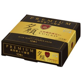 Kokubo Mosquito Trap Incense Sticks Yugao Premium, 10 Rolls