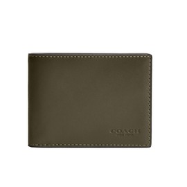 Coach Slim Billfold, Army Green