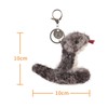 Apricot Lamb Viper Cute Key Chain Soft Stuffed Plush Keychain