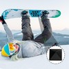 18 Pcs Snowboard Stomp Pads- Pyramid Studs Snowboard Grip Stomp