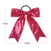 Xansema Large Cheer Bows Sequin Cheer Hair Bow for Girls,