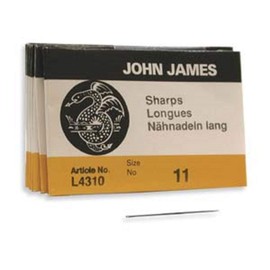 John James Sharp Beading Needles -Size 11, 25 Pack