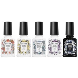 Pourri Bright & Balmy Bathroom Fresheners - The Fresh Flush Kit - 5 Mini Bathroom Scents - Use As a Toilet Freshener or Bathroom Deodorizer to Trap Odors Before They Begin (5 Count, 2 Oz Each)