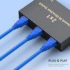 RJ45 Network Switch Selector 2x1 Ethernet RJ45 Network Switch Splitter
