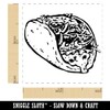 Gyro Greek Lamb Beef Sandwich Pita Wrap Self-Inking Rubber Stamp