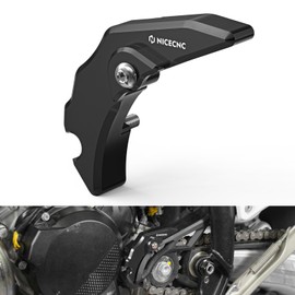 NICECNC Black Clutch Slave Cylinder Cover Protector Guard Compatible with KTM 250 300 XC SX 2023-2024 250 300 EXC XCW 2024,Compatible with Husqvarna 300 TX 2023-2024 250 300 TE 2024,See Fitment