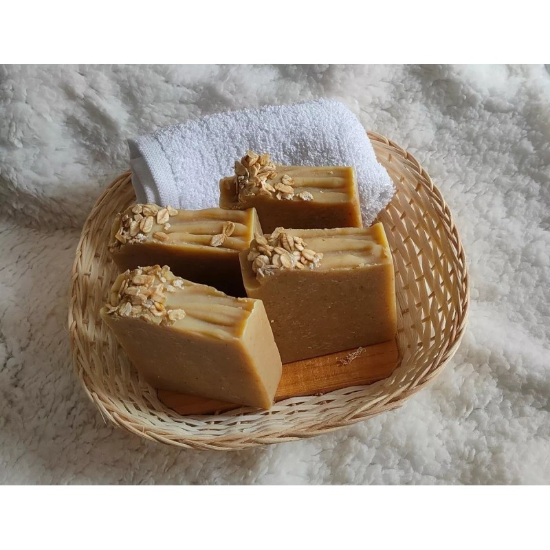 Mavis Paquete 4 Pz Jabón De Avena Con Miel. 100%