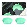 zipelo 2 Pack Cup Holder Coaster, 3.1" Silicone Insulation Drink