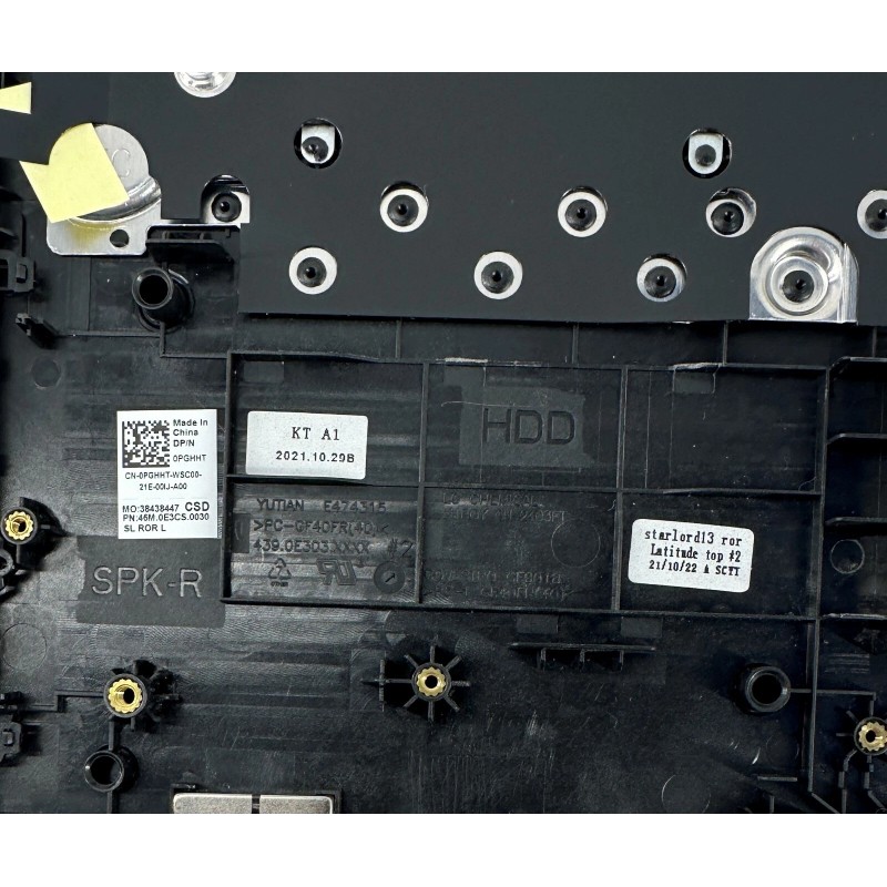 For Dell PGHHT Dell Latitude 3390 2-in-1 Backlit US ENG
