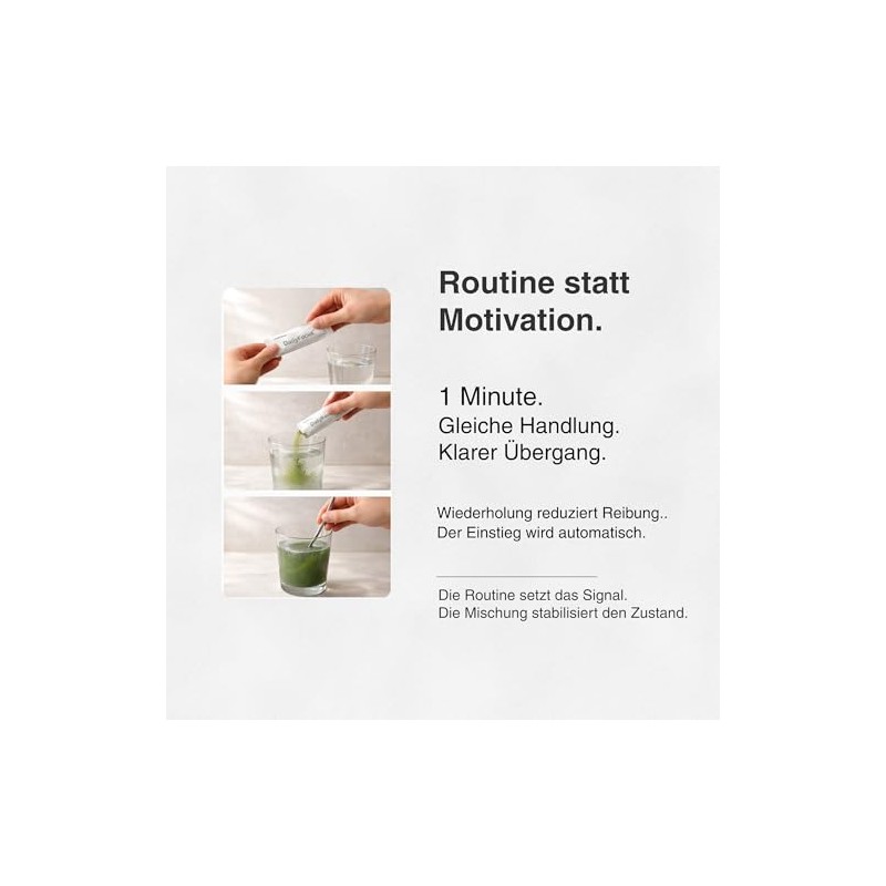 Focus Powder Drink with Adaptogens & Plants - Concentration, Mental