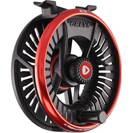 Greys Tail Fly Reel, Size 5/6, Features Cutting Edge Design and Precision Manufacturing, Sealed Carbon Disc Drag System, Includes Reel Pouch