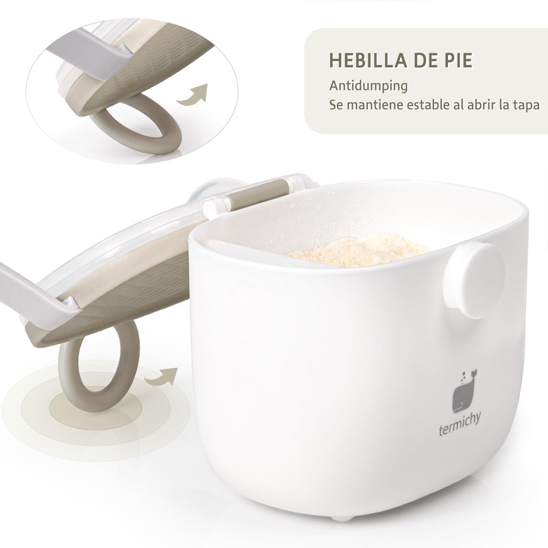 Termichy Dosificador para Leche en Polvo, Dispensador Leche en Polvo
