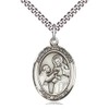 CatholicStore St. John of God Medal in Fine Pewter, 1"