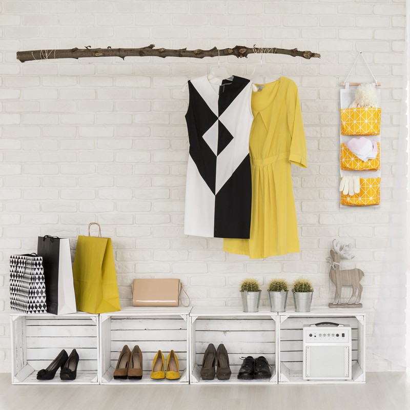 Relaxdays Hanging Organiser, 3 Compartments, Cotton, H x W: 74