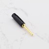 ECSiNG 8pcs 2mm Gold Plated Screw Type Banana Plug Speaker