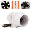 4in 270CFM Bilge Air Blower InLine Electric Waterproof White for