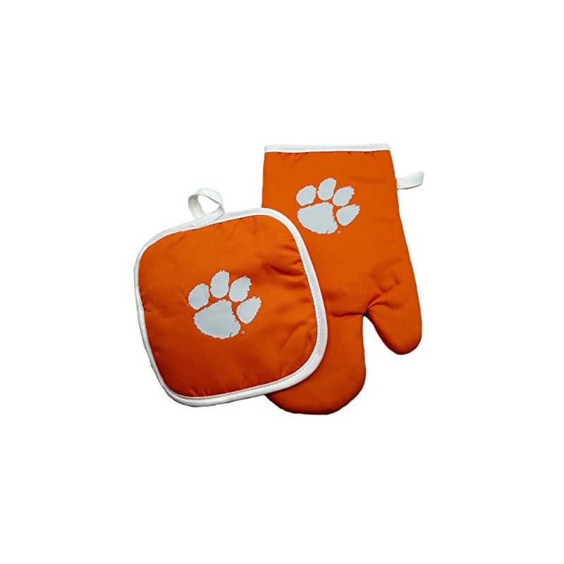 Clemson Tigers Oven Mitt & Potholder - Orange